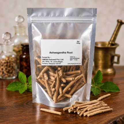OMGSA Premium Ashwagandha Root (250g) | 100% Pure Natural Ayurvedic Herb